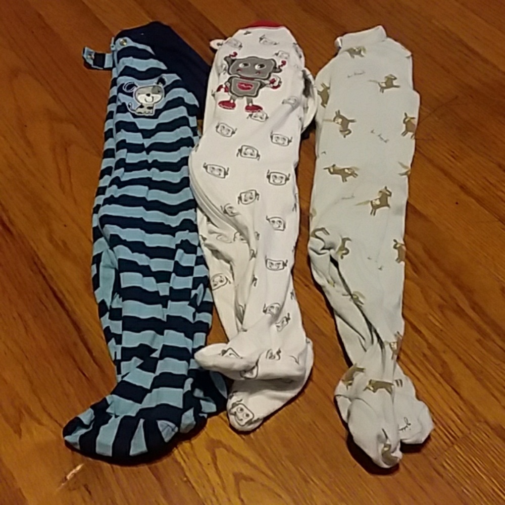 3 -6 month boy pajamas